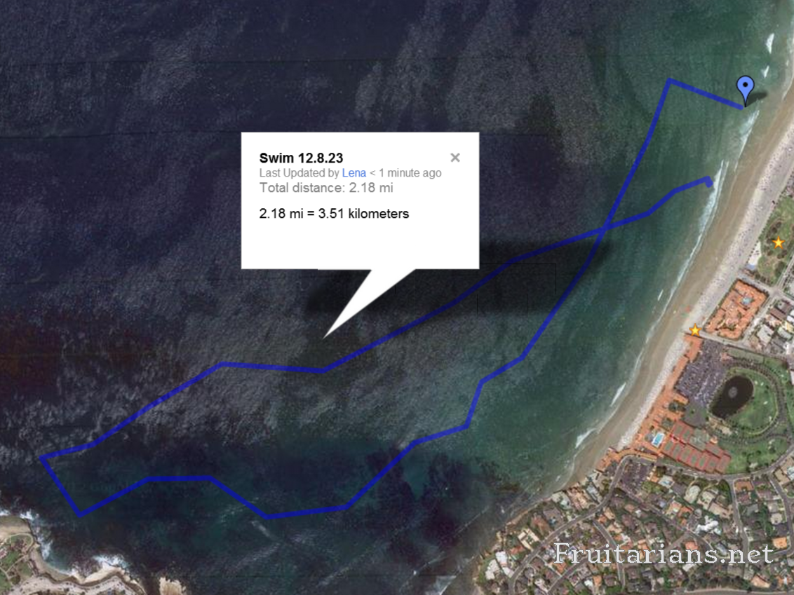 Swimming in the Pacific Ocean 3.5K